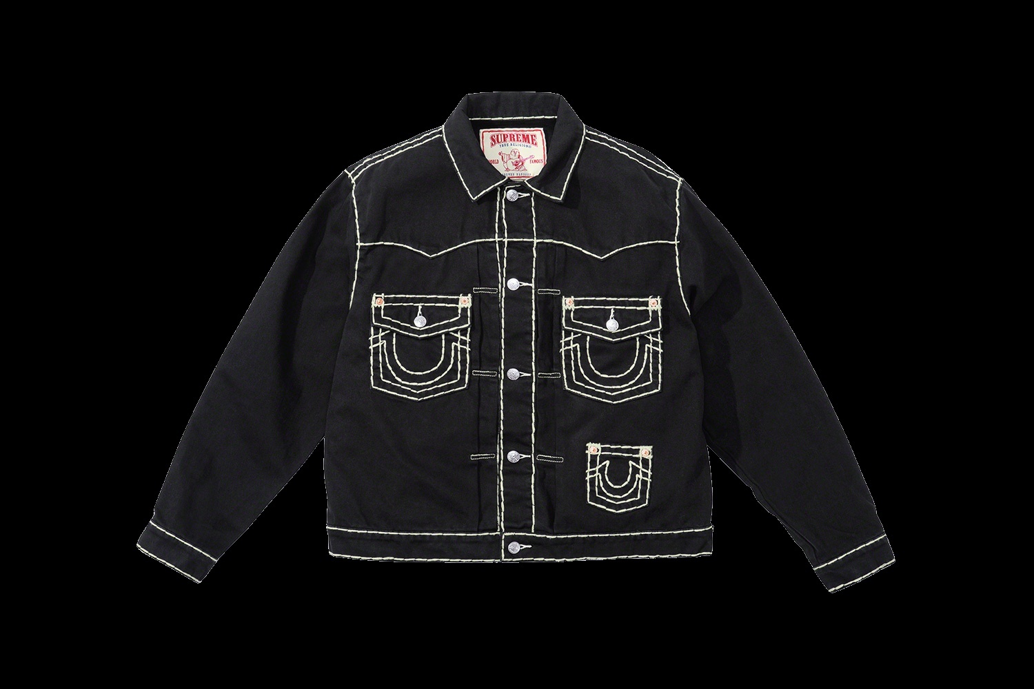 Supreme®/True Religion® Denim Trucker Jacket view 17